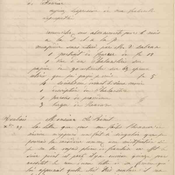 Jean-Baptiste André Godin aux gérants de La Démocratie pacifique, 26 décembre 1848