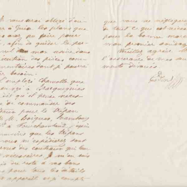 Jean-Baptiste André Godin à Alphonse Delaroche, 26 avril 1875