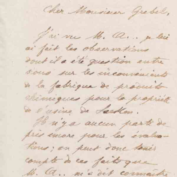 Jean-Baptiste André Godin à Alphonse Grebel, 19 mai 1873