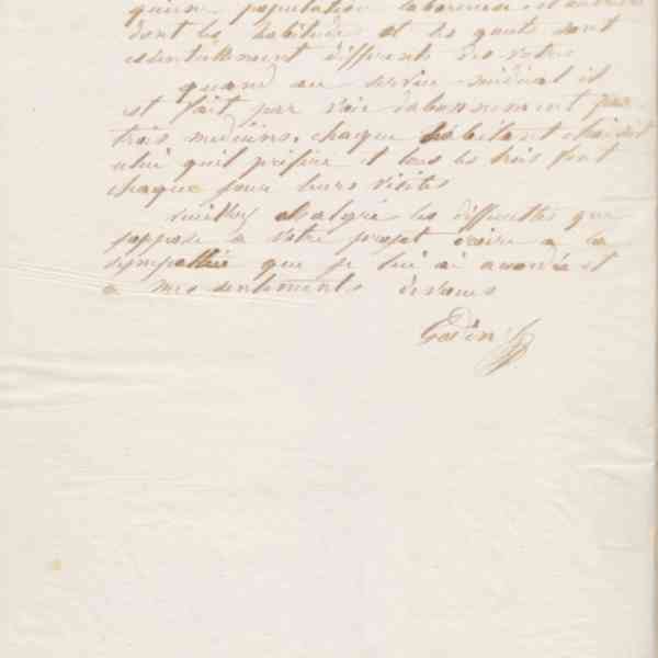 Jean-Baptiste André Godin à monsieur de Rosa, 10 septembre 1867
