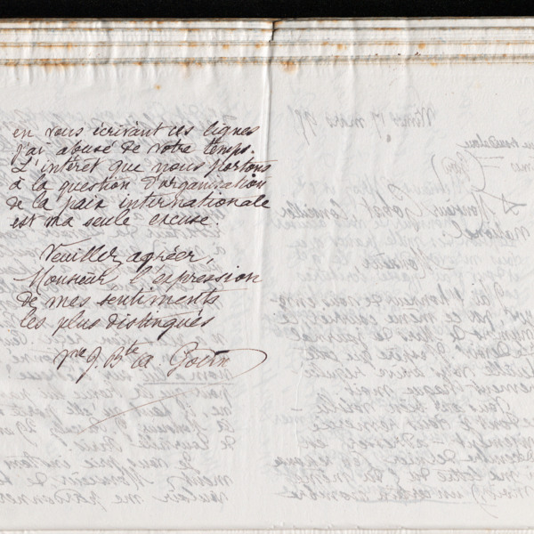 Marie Moret à Albert Gobat, 17 mars 1895