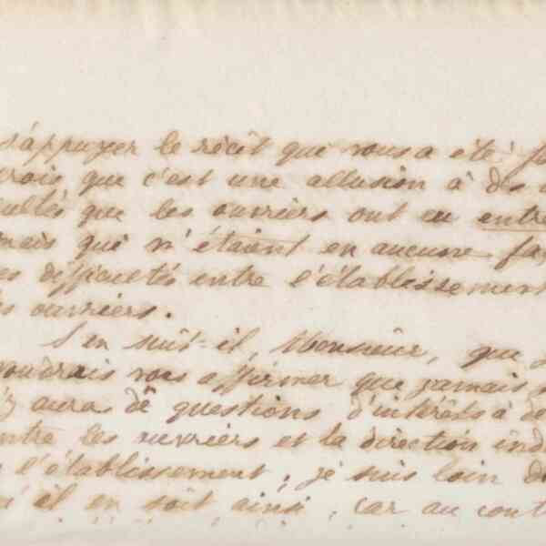 Jean-Baptiste André Godin à Alexandre Beretti, 12 janvier 1873