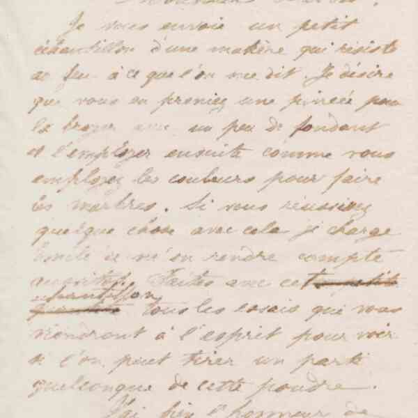 Jean-Baptiste André Godin à monsieur Barbet, 13 juin 1873