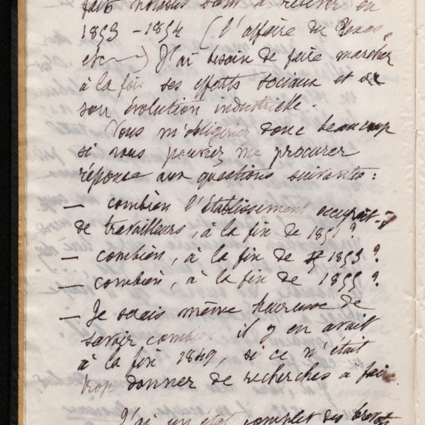 Marie Moret à Antoine Piponnier, les 22 et 23 février 1897