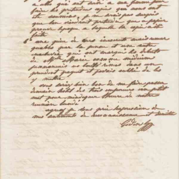 Jean-Baptiste André Godin à Victor Versigny, 25 juin 1864