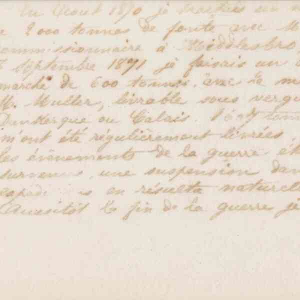 Jean-Baptiste André Godin à Germain Marie Maxime Desnoyers, 7 mai 1872