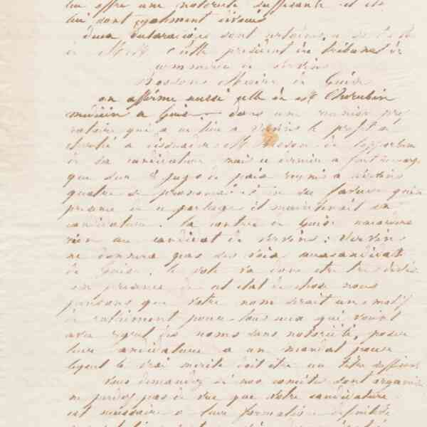 Jean-Baptiste André Godin à Odilon Barrot, 1er mars 1867