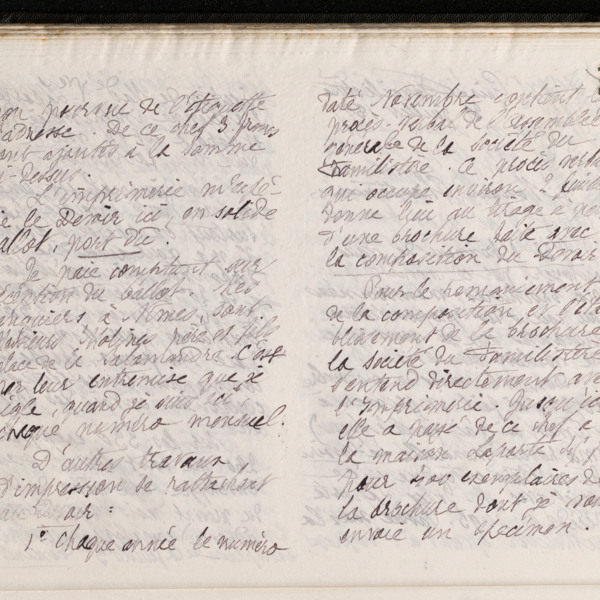 Marie Moret à monsieur Chastanier, 29 juillet 1897