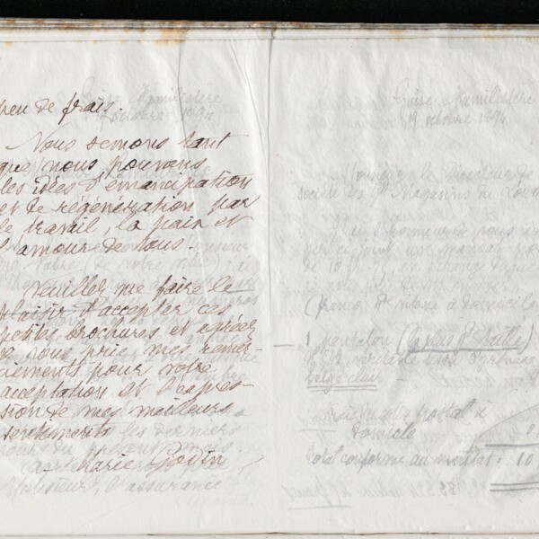 Marie Moret à Jules Delbruck, 18 octobre 1894