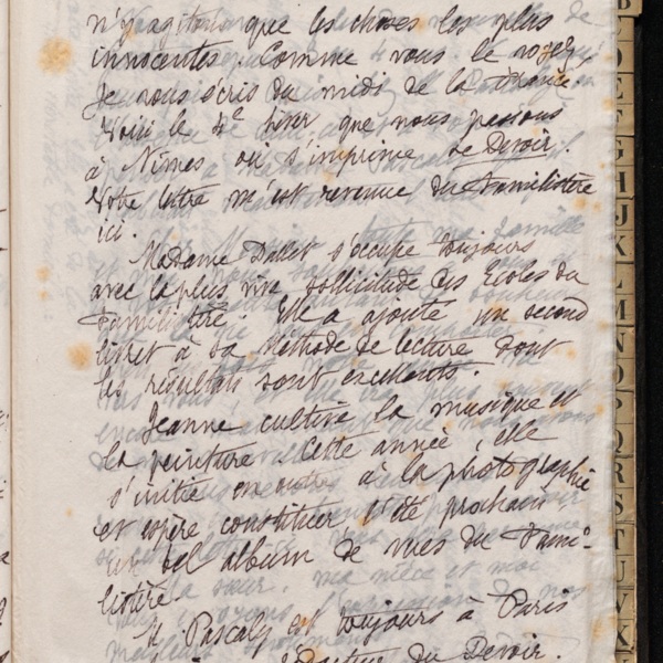 Marie Moret à Alexandre Antoniadès, 1er février 1897