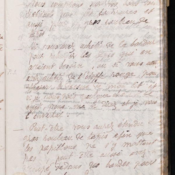 Marie Moret à Sophie Quet, 27 juin 1896