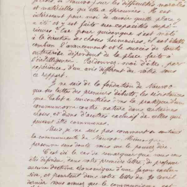 Jean-Baptiste André Godin à Antoine Massoulard, 10 juin 1876