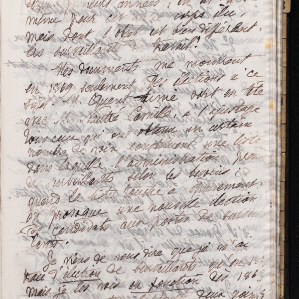 Marie Moret à Antoine Piponnier, 26 novembre 1896