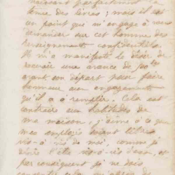 Jean-Baptiste André Godin à monsieur Étienne Barat, 16 novembre 1872