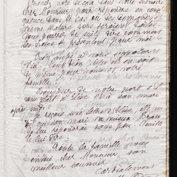 Marie Moret à Pierre-Alphonse Doyen, 24 janvier 1895