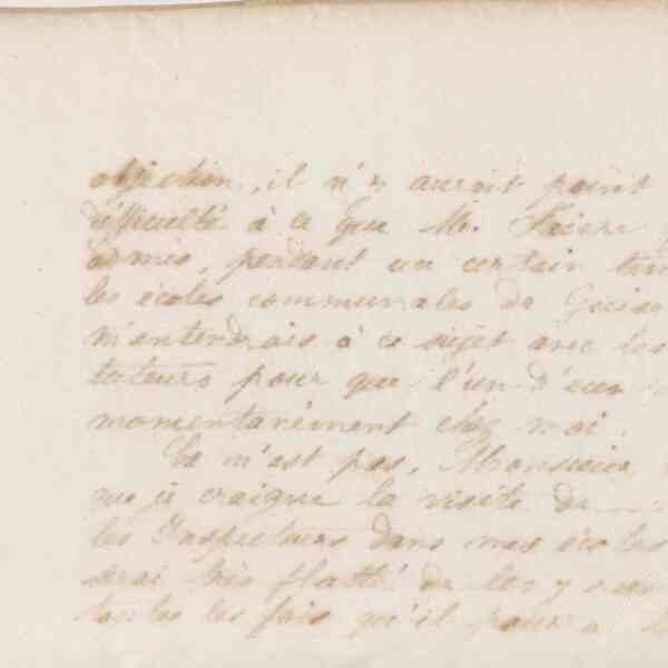 Jean-Baptiste André Godin au préfet de l'Aisne, 24 novembre 1872