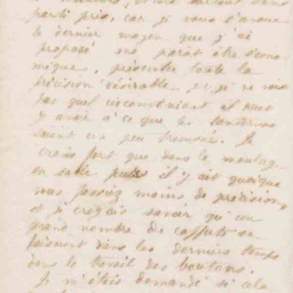 Jean-Baptiste André Godin à monsieur Loisy, 26 mai 1872