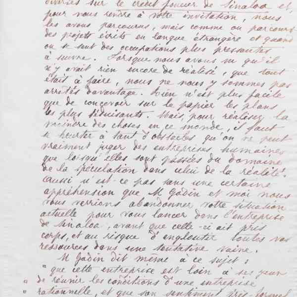 Marie Moret à Marie Howland, 18 mai 1885