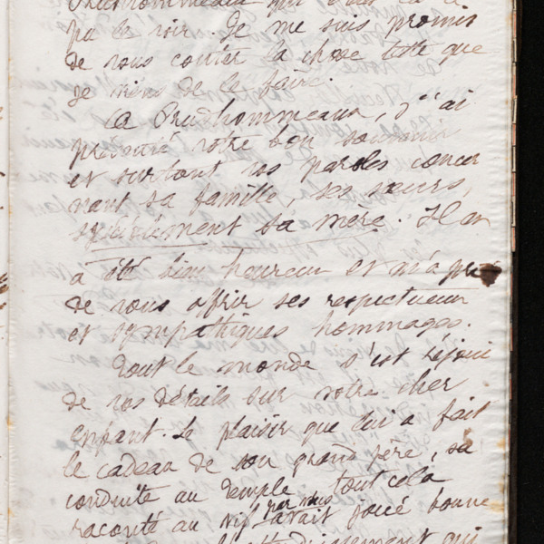 Marie Moret à Juliette Cros, 18 avril 1895