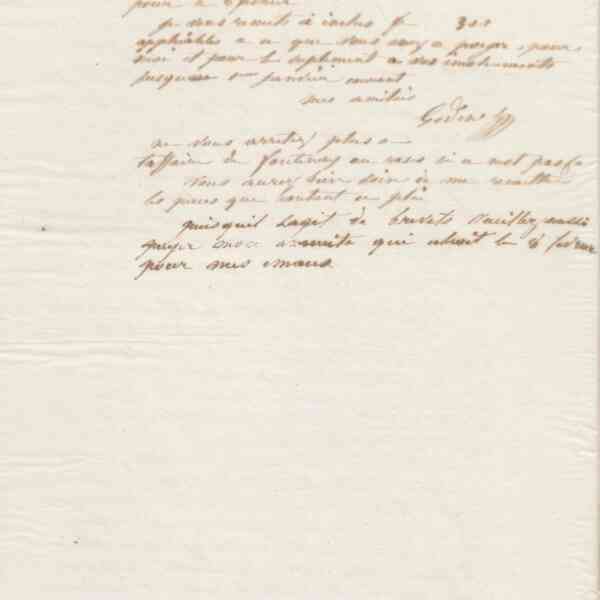 Jean-Baptiste André Godin à François Cantagrel, 16 janvier 1864