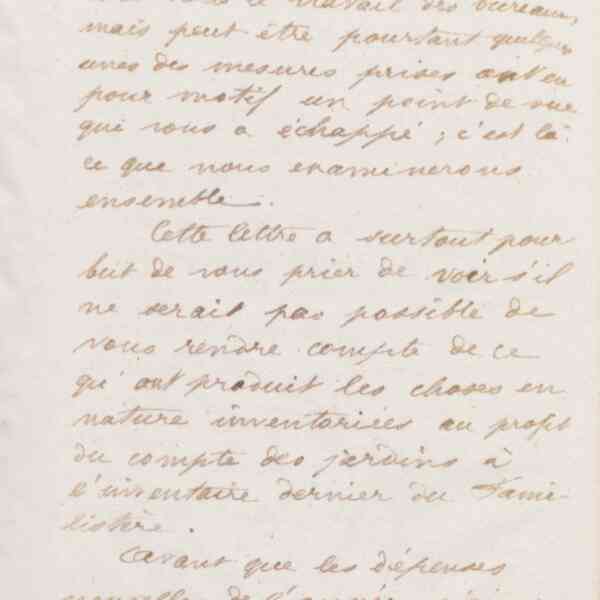 Jean-Baptiste André Godin à monsieur Taupier, 16 mars 1874