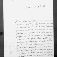 Paris, le 6 décembre 1848, John Emile Lemoine à François Guizot