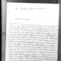 Djoulfa près Ispahan, le 29 juin 1841, Eugène Boré à François Guizot