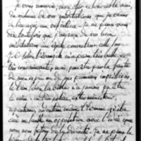 [Bourdic], le 24 juillet 1864, Paradès de Daunant à François Guizot
