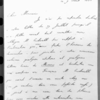 Chevening, le 9 août 1856, Philip Henry Stanhope à François Guizot