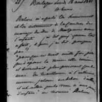 21. Boulogne, Lundi 18 août 1845, Dorothée de Lieven à François Guizot
