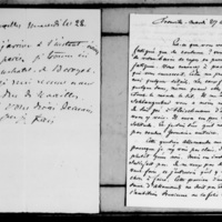 Bruxelles,  Mercredi 28 août 1850, Dorothée de Lieven à François Guizot