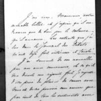 Le 20 mai 1867, Henri d&#039;Orléans à François Guizot