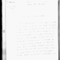 Eu, le 10 août 1847, Hippolyte-Paul Jaÿr à François Guizot
