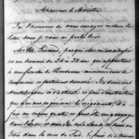 Paris, le 10 juillet 1844, Jean-Etienne Gautier à François Guizot