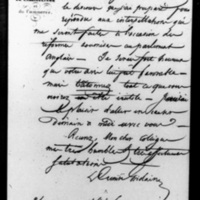 Paris, le 26 mars 1846, Laurent Cunin-Gridaine à François Guizot