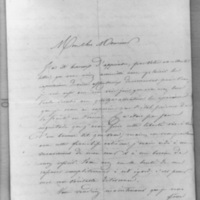 Paris, le 18 mai 1849, Hippolyte Royer-Collard à François Guizot