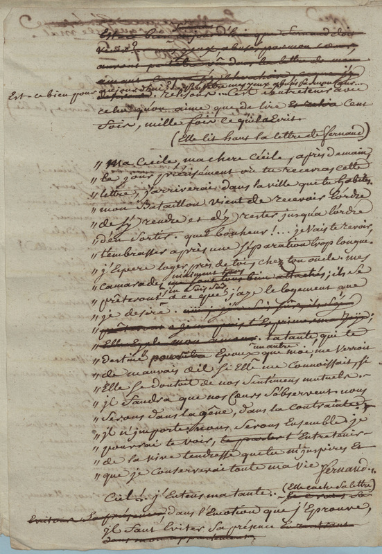 Plus de peur que de mal, folio 38_A Plus de peur que de mal, folio 38_A
