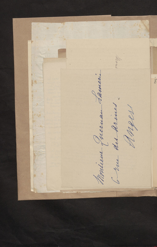 [Le siècle dernier probablement...], folio 18_gauche
