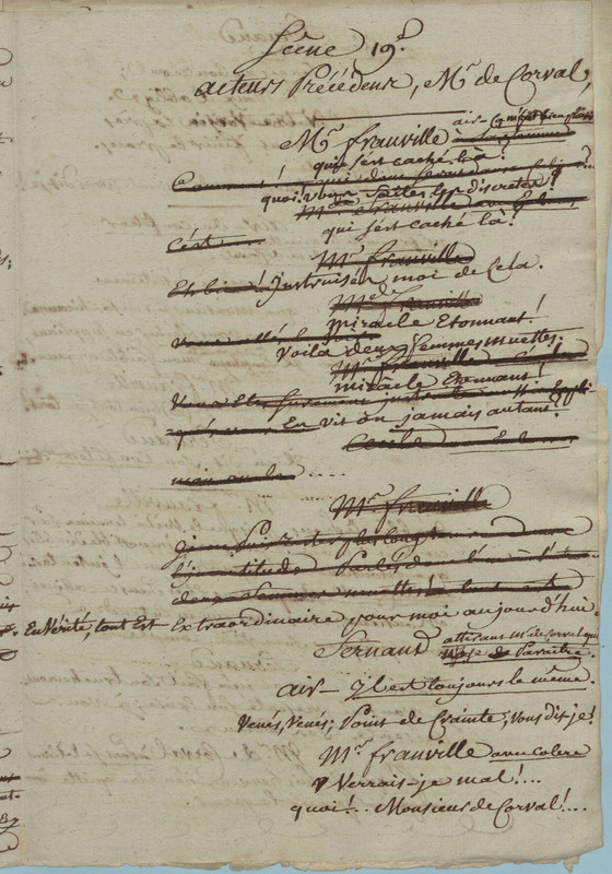 Plus de peur que de mal, folio 68_B Plus de peur que de mal, folio 68_B