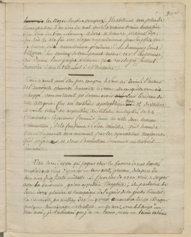 Faits-divers du XVIIIe siècle, folio 17_B Faits-divers du XVIIIe siècle, folio 17_B