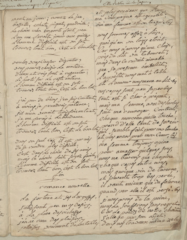 Chanson de M. de Voltaire, folio 36_droite