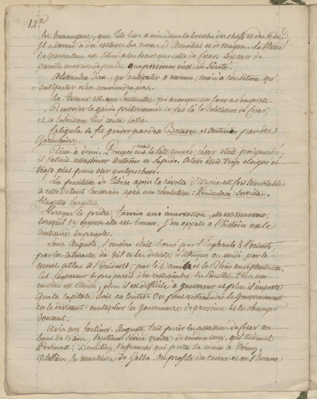 Faits-divers du XVIIIe siècle, folio 9_A Faits-divers du XVIIIe siècle, folio 9_A