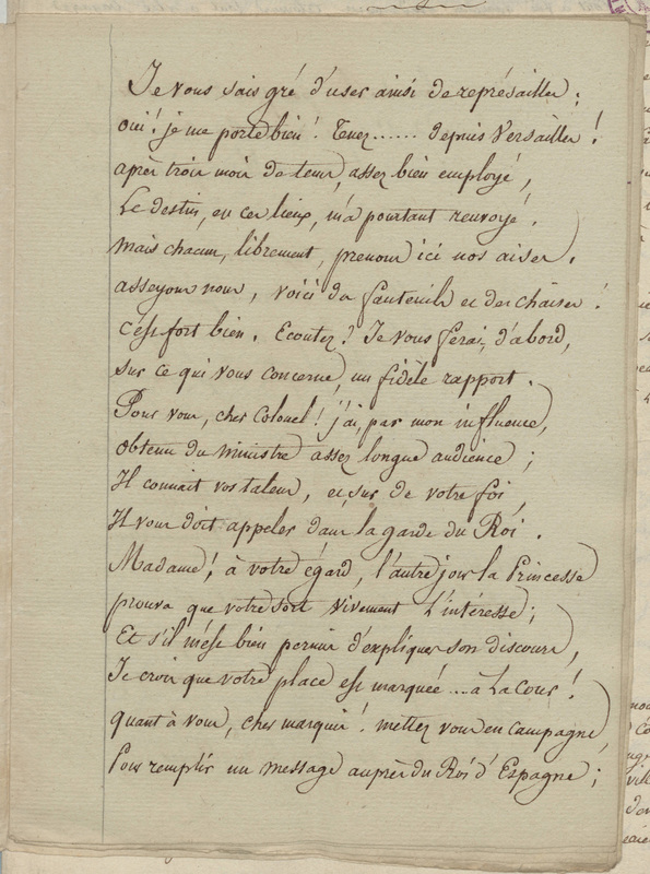 Bavardage, charade en action, folio 10_B