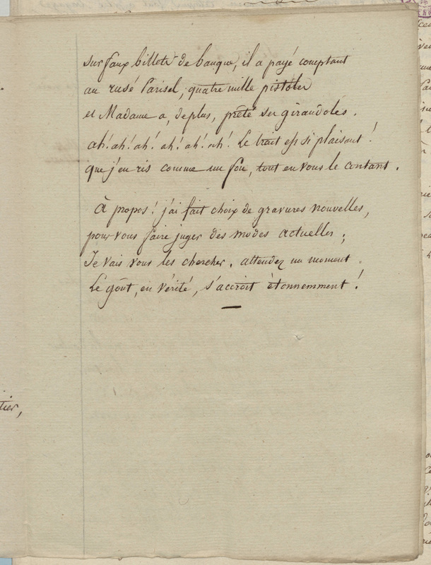 Bavardage, charade en action, folio 13_B Bavardage, charade en action, folio 13_B