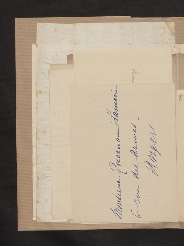 [Le siècle dernier probablement...], folio 19_gauche