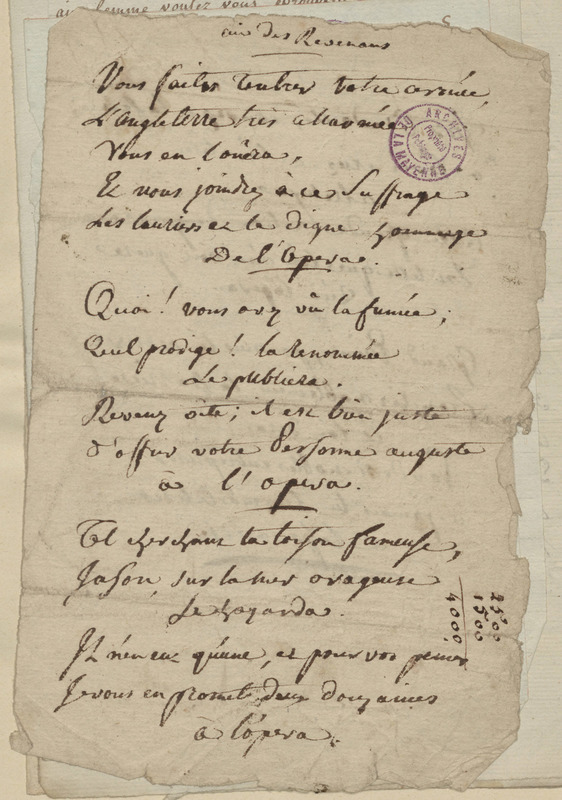 Air des revenants, folio 69_droite Air des revenants, folio 69_droite