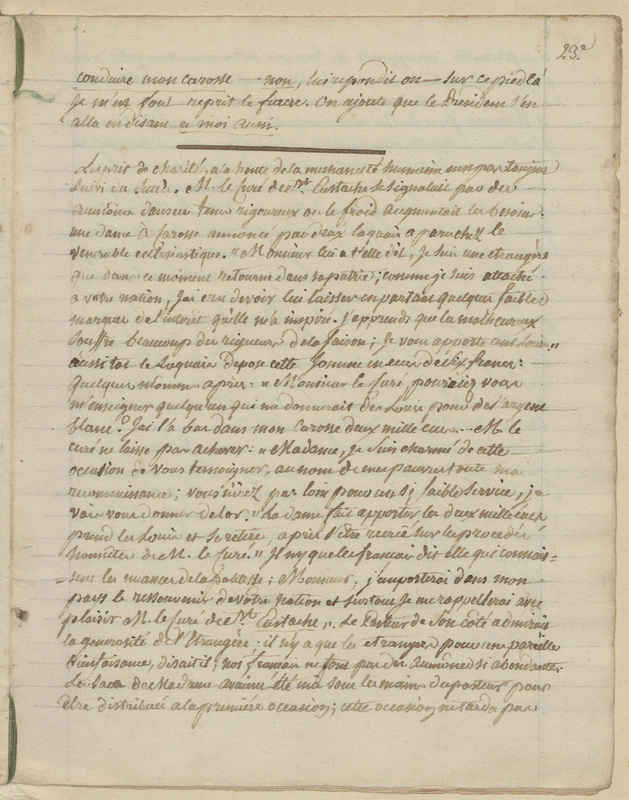 Faits-divers du XVIIIe siècle, folio 14_B Faits-divers du XVIIIe siècle, folio 14_B