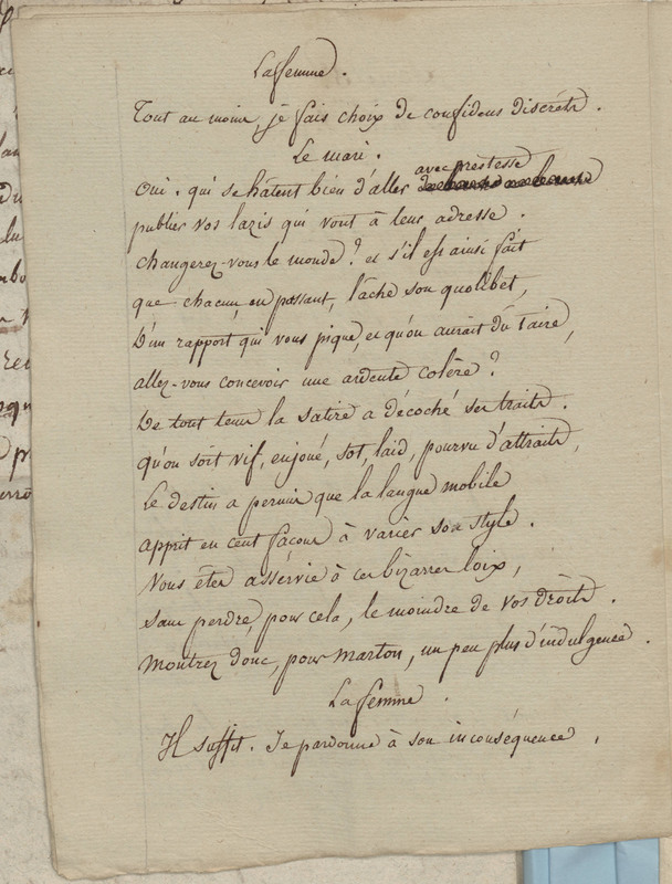 Bavardage, charade en action, folio 16_A Bavardage, charade en action, folio 16_A