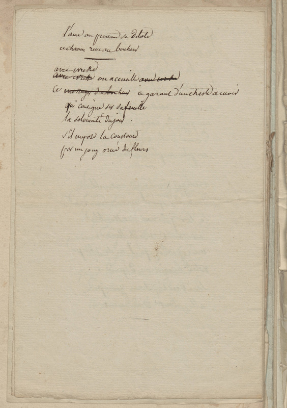 Air : Rassurez-vous ma mie, je n'en parlerai plus., folio 46_gauche Air : Rassurez-vous ma mie, je n'en parlerai plus., folio 46_gauche