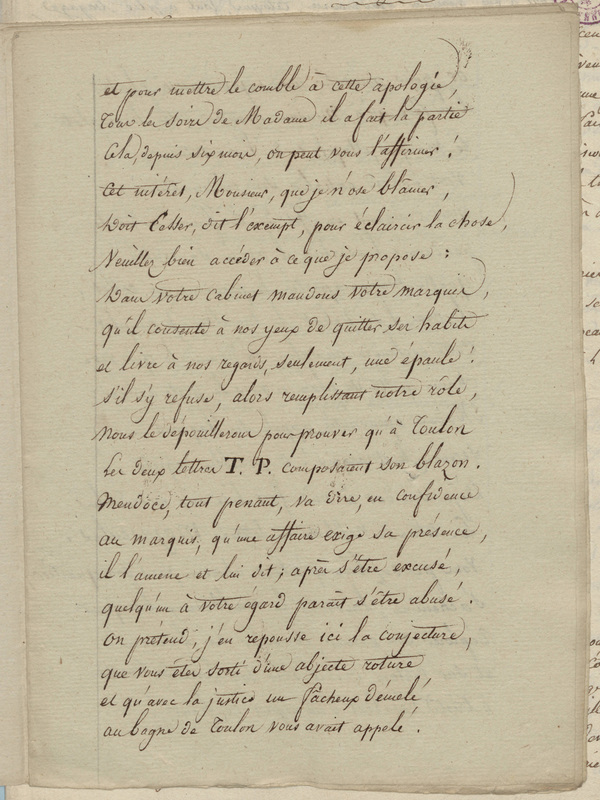 Bavardage, charade en action, folio 12_B Bavardage, charade en action, folio 12_B